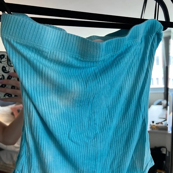 Tie die strapless body suit - Picture 2 of 4